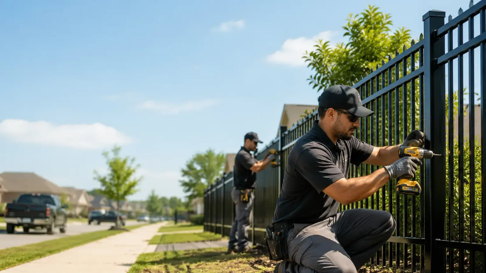 Metal Fence Installation in Glasgow, DE